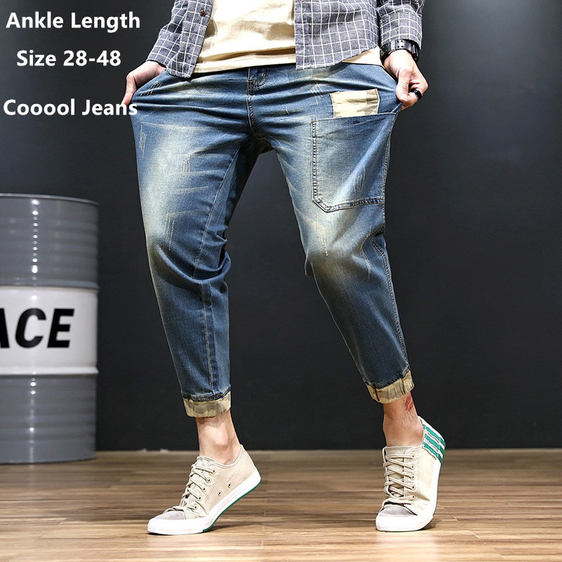 mens jogger denim