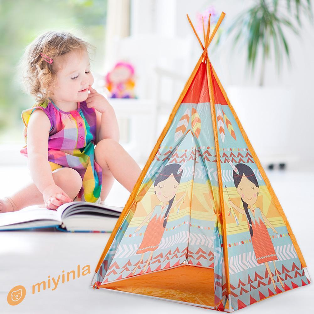 Kids Teepee Game House Tent Children Toy Playhouse Mat Boys Girl House Gift - potty training camp from baby to big boygirl roblox