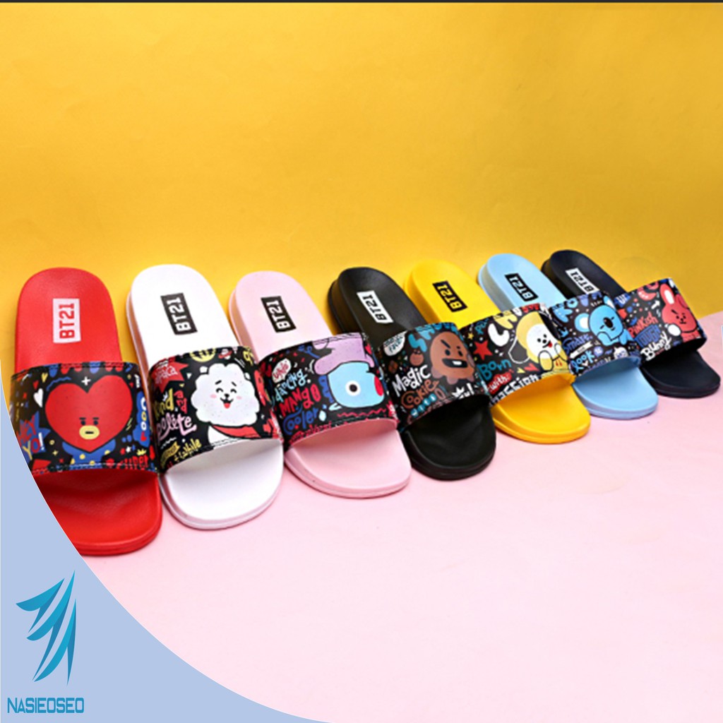 bt21 slippers