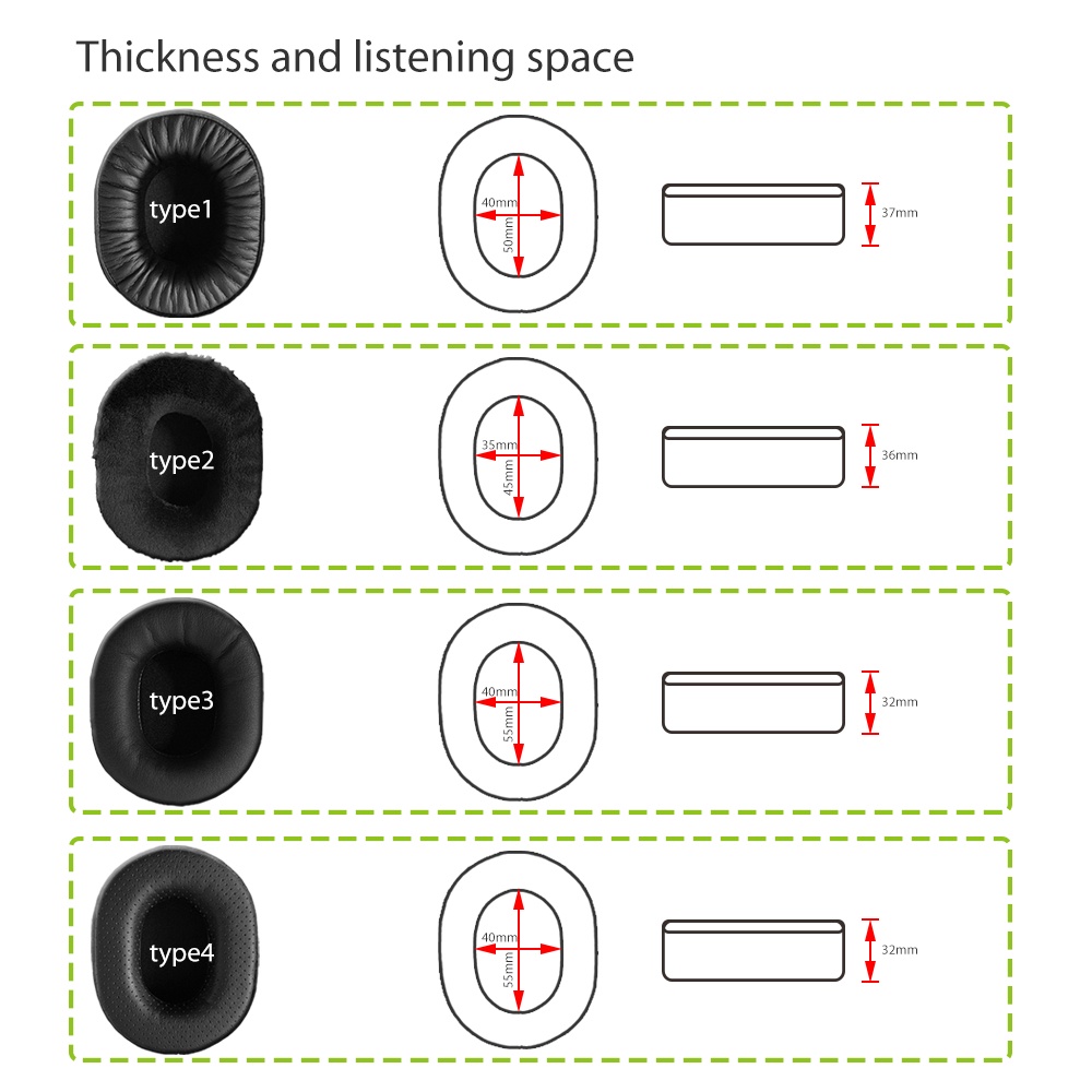 NullMini Replacement Earpads for JBL Everest 700 Elite V700BT V700BN V710BT Headphones Memory Foam Thicken Leather Sleeve
