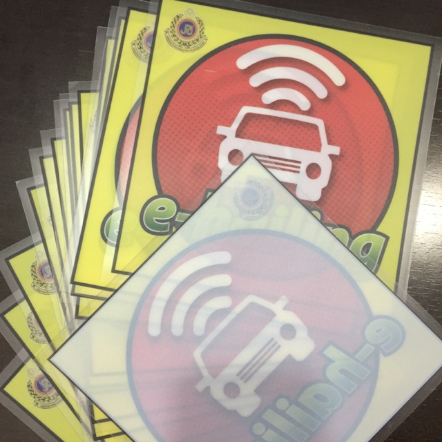 Fast Delivery Ehailing Sticker E Hailing Mycar Dacsee Mula Shopee Singapore