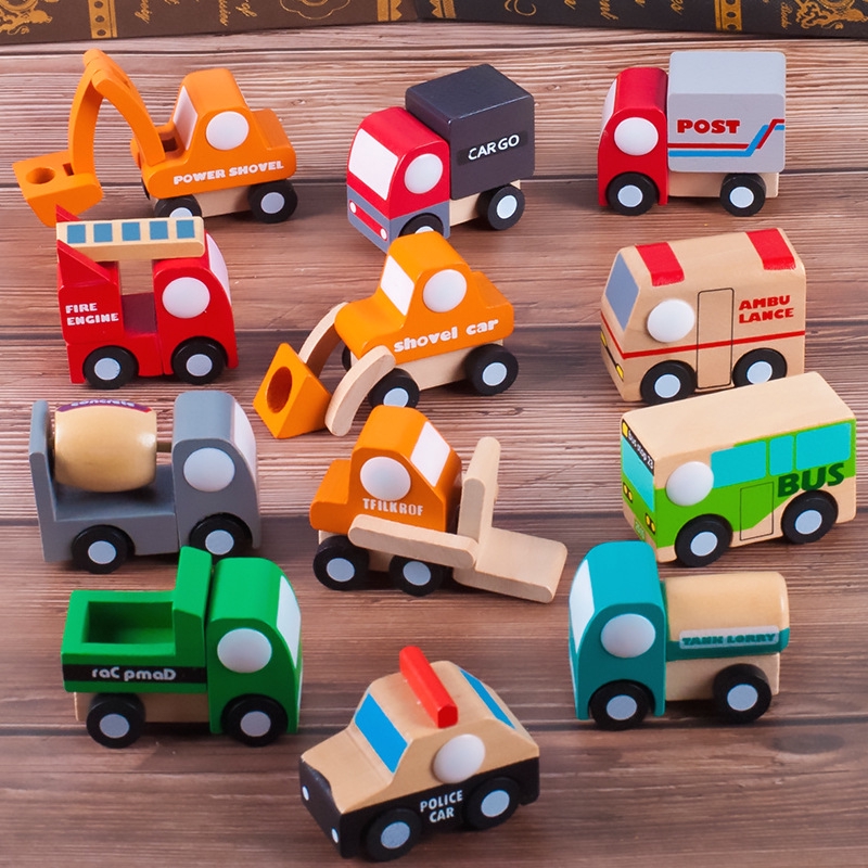 wooden model cars