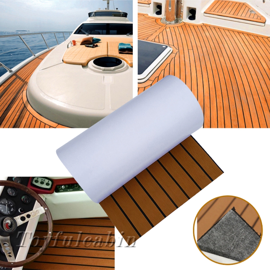 94 X18 6mm Eva Foam Teak Decking Sheet Non Slip Pad F Marine Boat