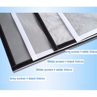 (Window screen + Velcro)NEW Anti-Insect Fly Bug Mosquito Window Door Curtain Net Mesh Screen Protector