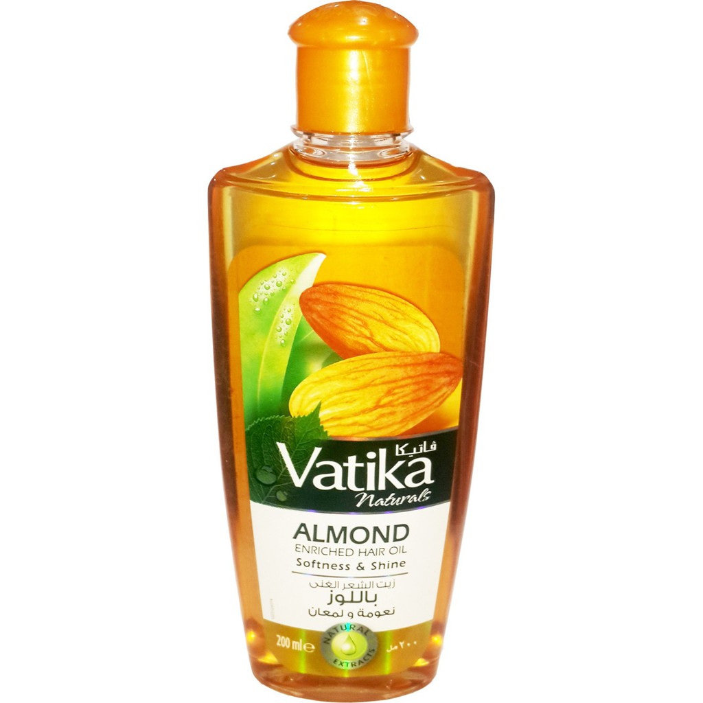 Vatika Almond Hair Oil 200 ml Shopee Singapore