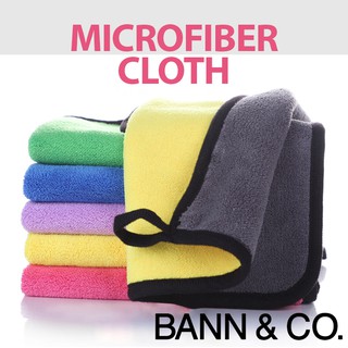 Microfiber Cleaning Cloth (Extra Thick, 3 Sizes) for Car Wash/Household/General Cleaning