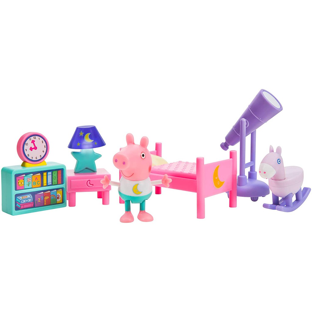 world of peppa playset