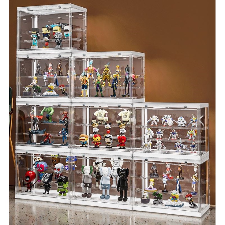 Acrylic Display Case Blind Box Lego Popmart Figurine Storage Box