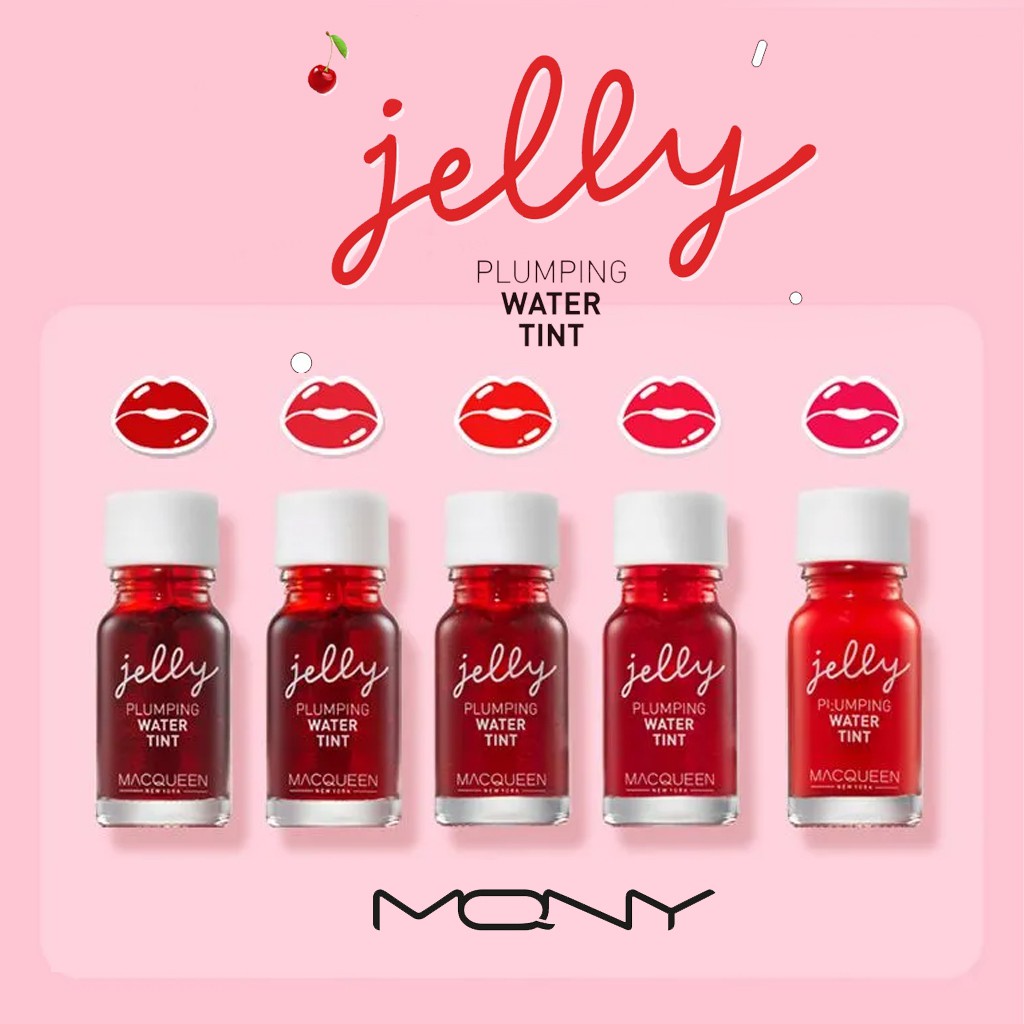 MACQUEEN NEW YORK] MQNY Jelly Plumping Water Tint | Shopee Singapore