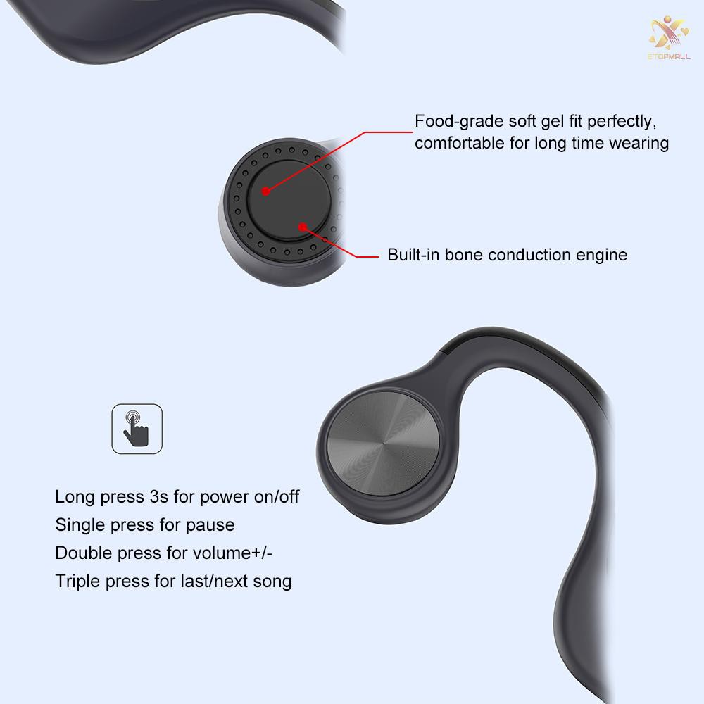 e9 bone conduction headphones