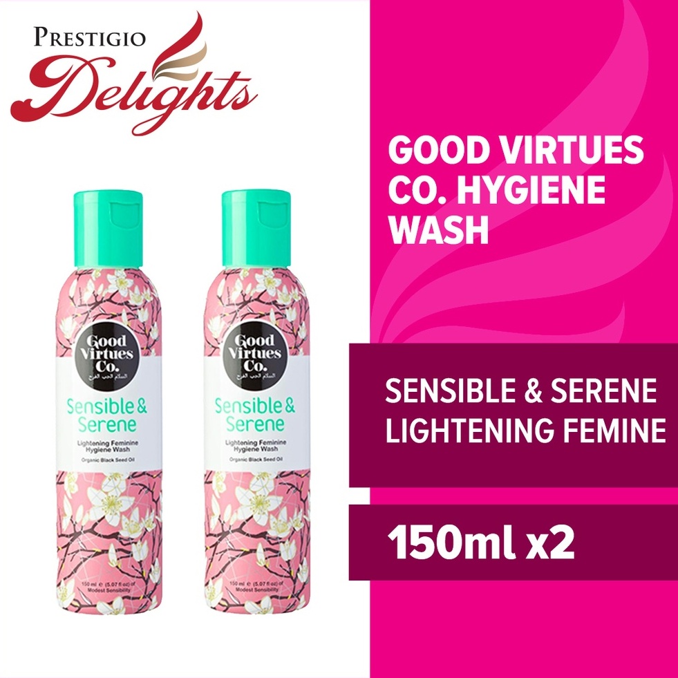 Good Virtues Co. Sensible And Serene Lightening Feminine Hygiene Wash