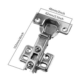  Engsel  Putar 95 Derajat Multifungsi Bahan Metal 108x61mm 