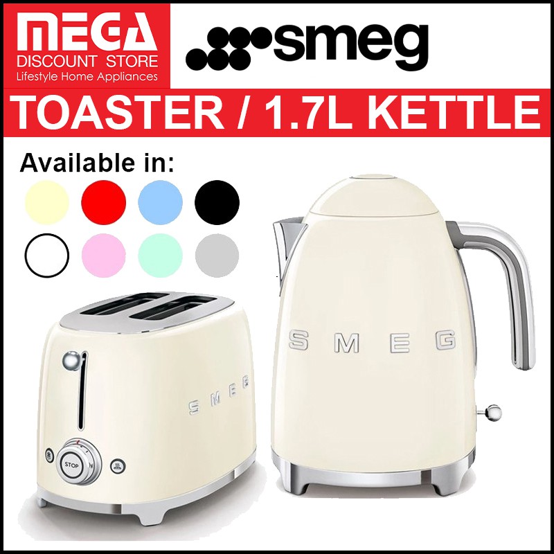 SMEG KLF03 1.7L KETTLE / TSF01 TOASTER (BUNDLE AVAILABLE) Shopee