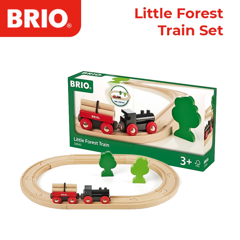 [Smartkiz]BRIO Little Forest Train Set / Train Set Toy / Train Baby Toy 33042 Shopee Singapore
