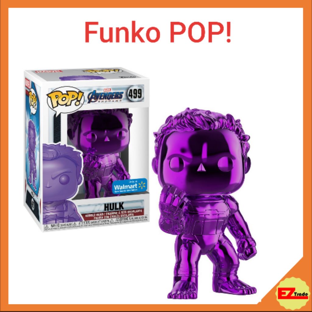 funko pop hulk chrome walmart exclusive