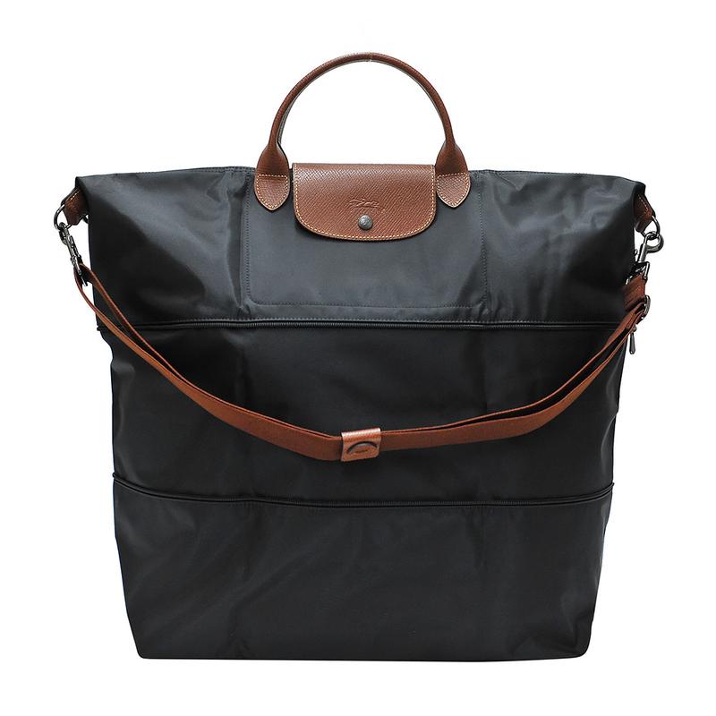 Longchamp Noir Le Pliage Classic Travel Bag (Expandable) Shopee Singapore