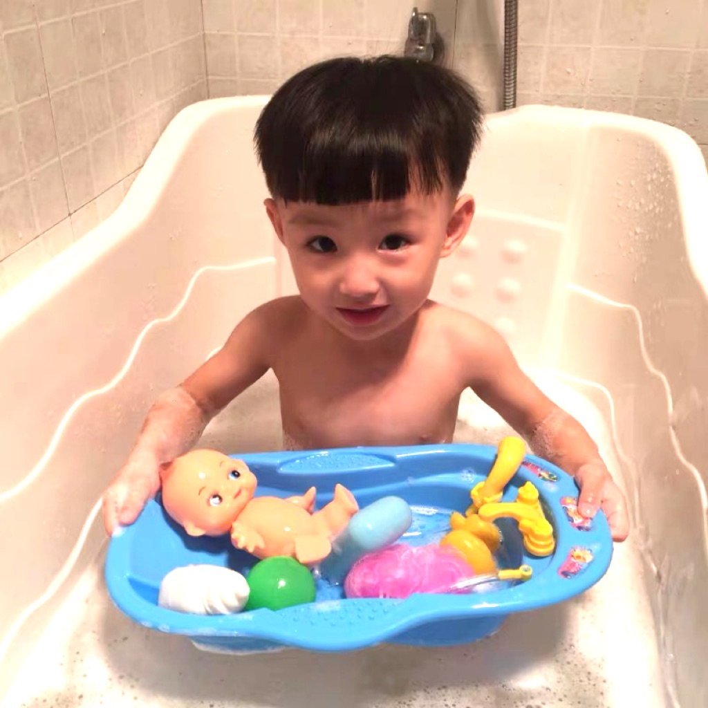 bath tub baby doll