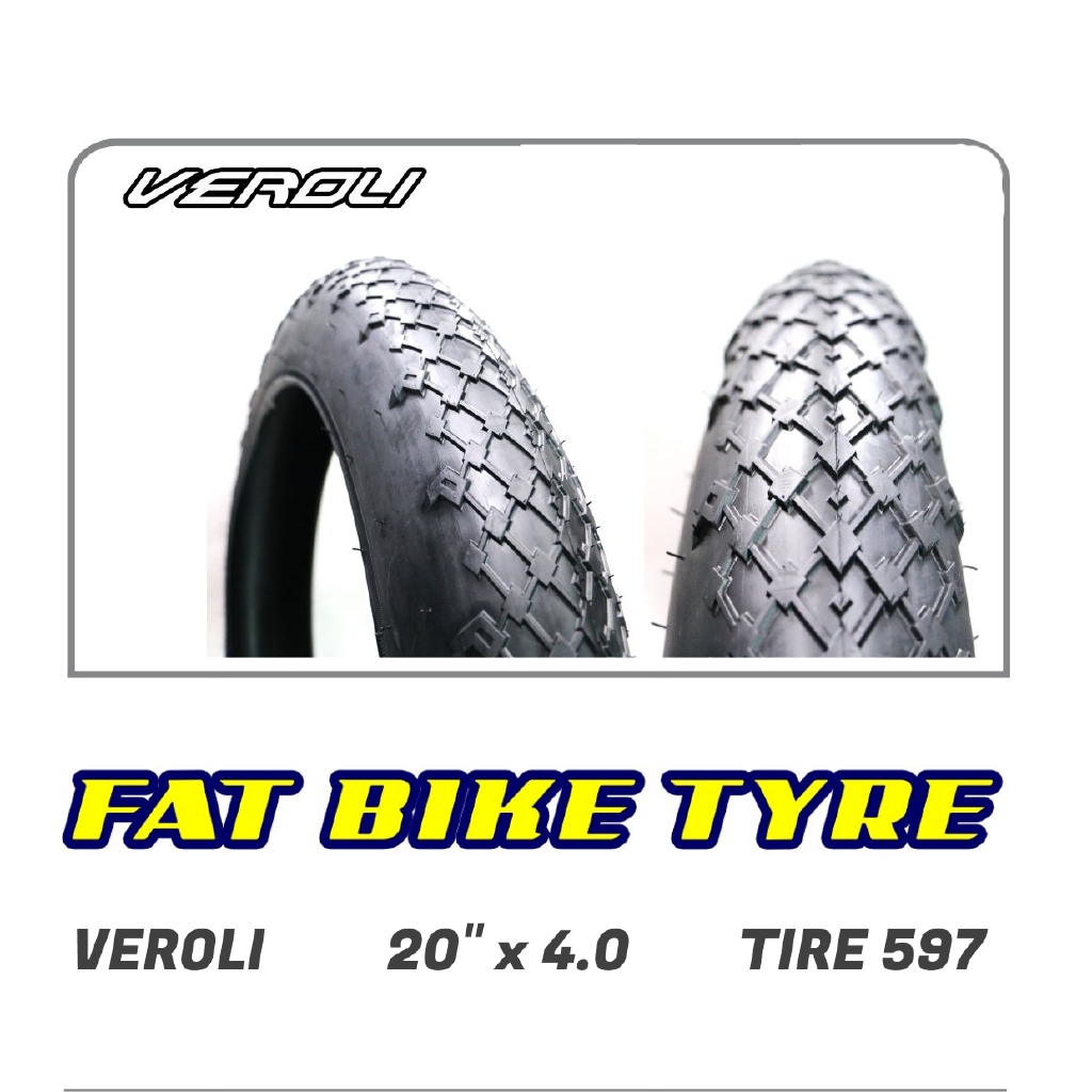 20 x 4 bike tires