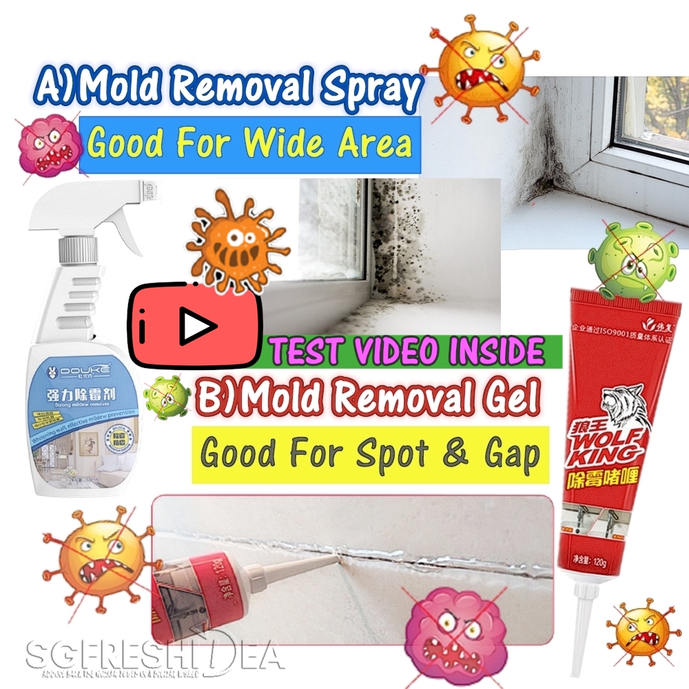 Mold Removal Spray Gel, Mold Cleaner, Mold Remover, Remove Mould and