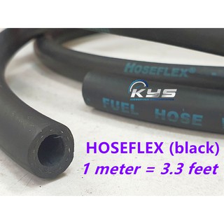HOSEFLEX (meter) FUEL & WATER HOSE heavy duty W/P 150 PSI (10 bar) 4MM 6MM 7MM 8MM 9MM 10MM 11MM 12MM 14MM 15MM 16MM