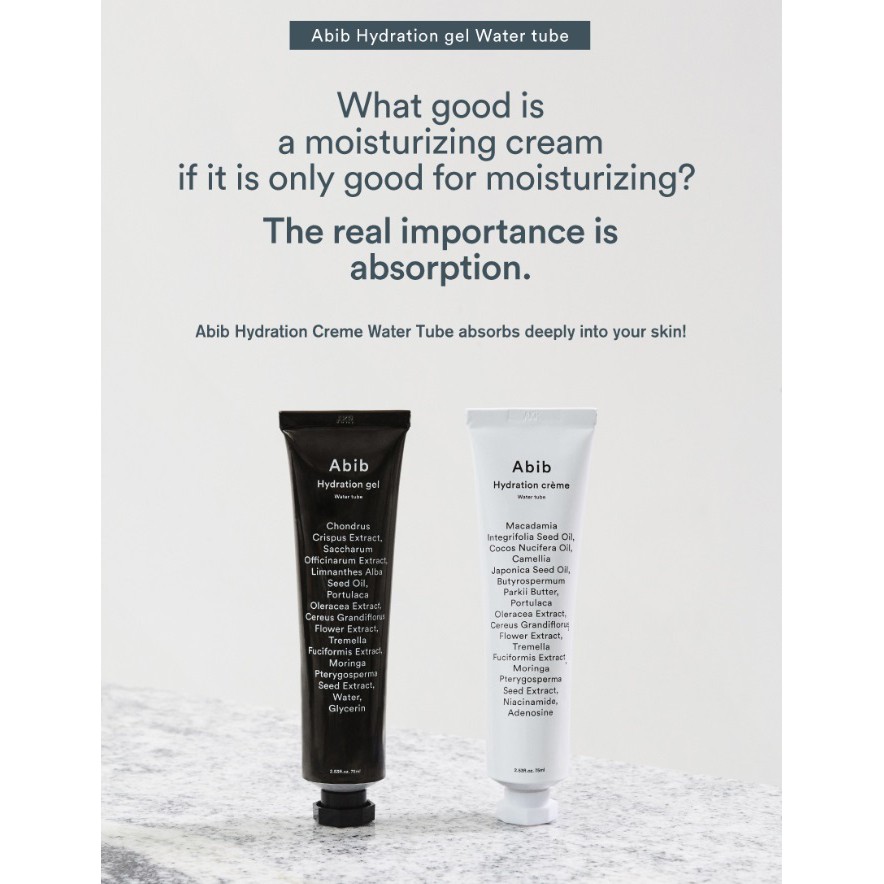 abib hydration cream