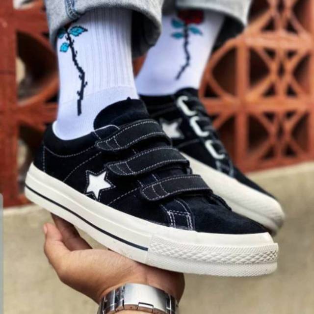 one star velcro shoes