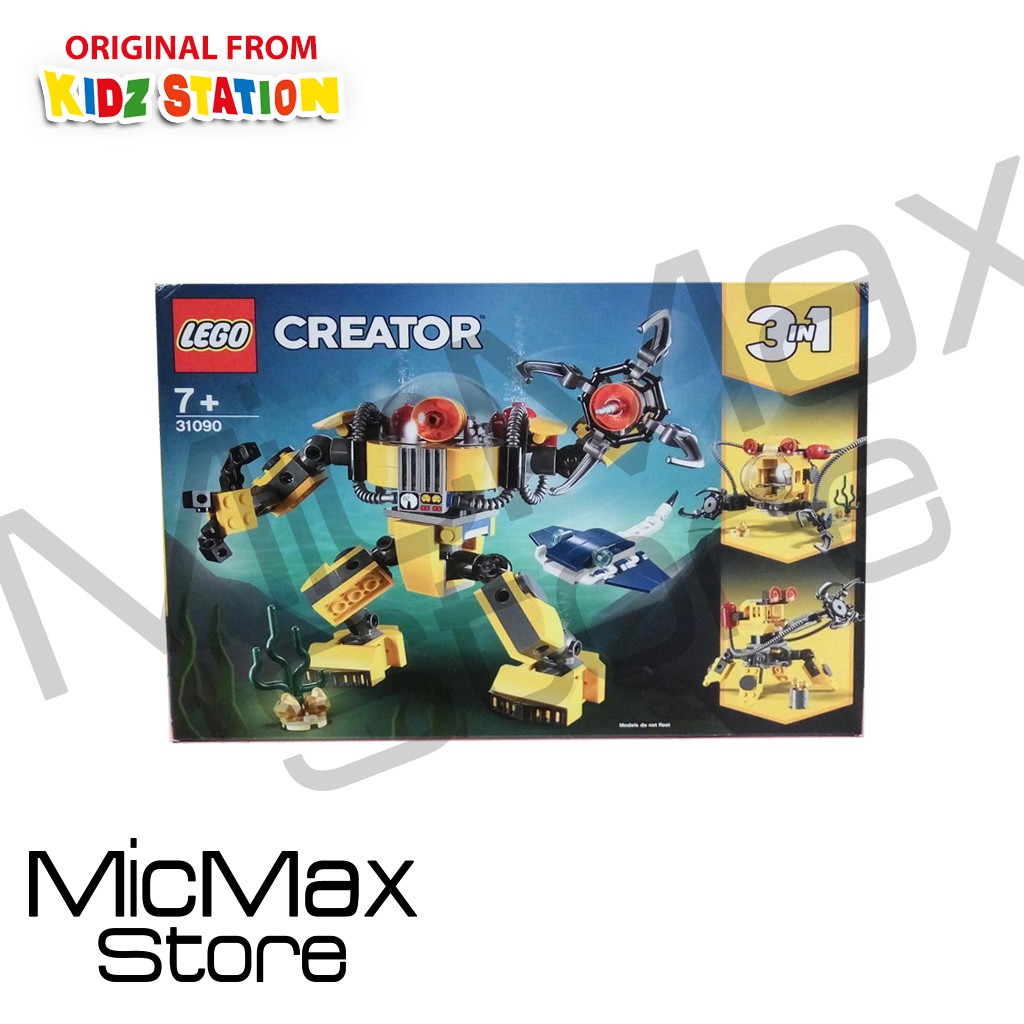 lego creator 3 in 1 underwater robot