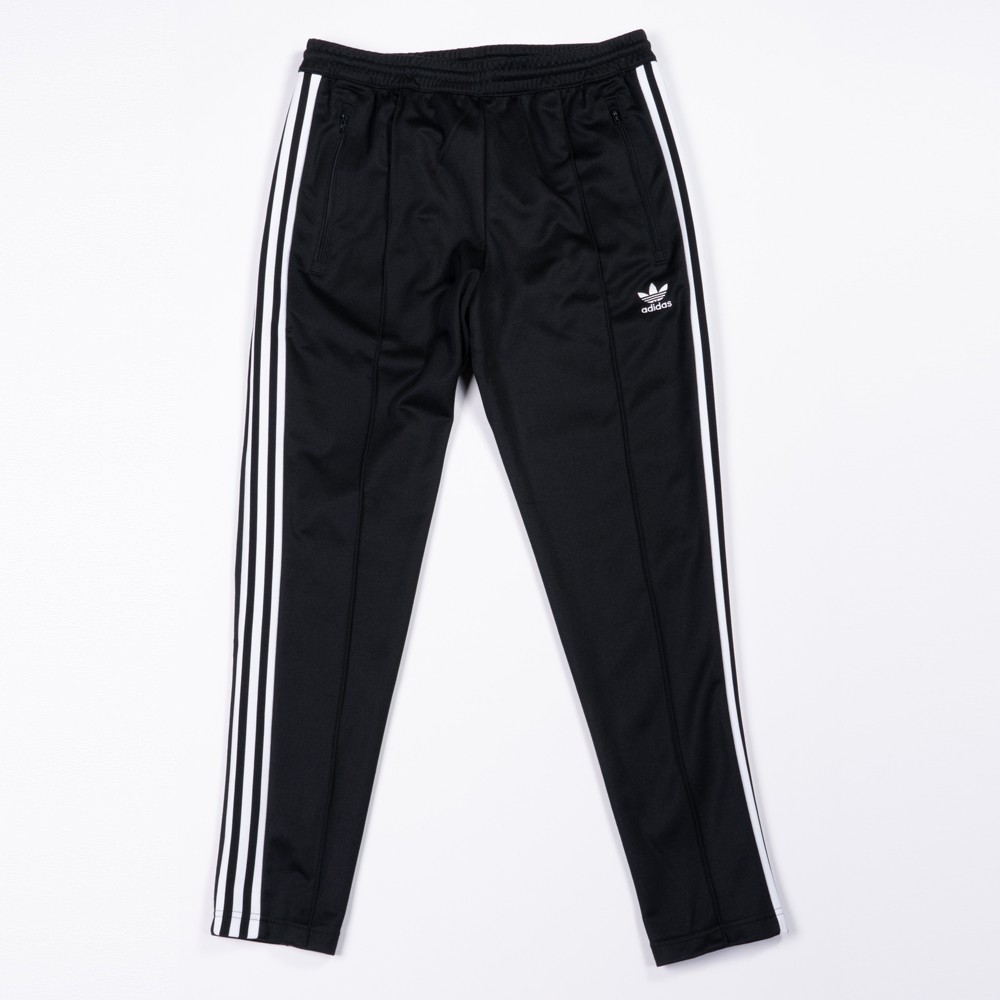 adidas beckenbauer track pants black