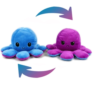 octopus with two moods