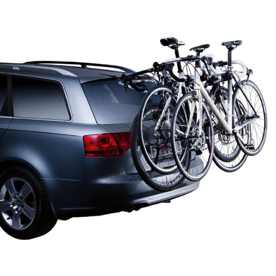 fitting bike rack to car