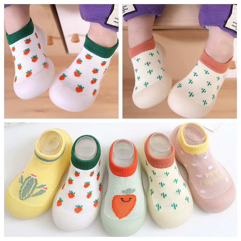 Infant Shoes Cute Shoes Soft Non-slip Bottom Shoe Knitted Breathable Pre-walker Shoe | Shopee Singapore