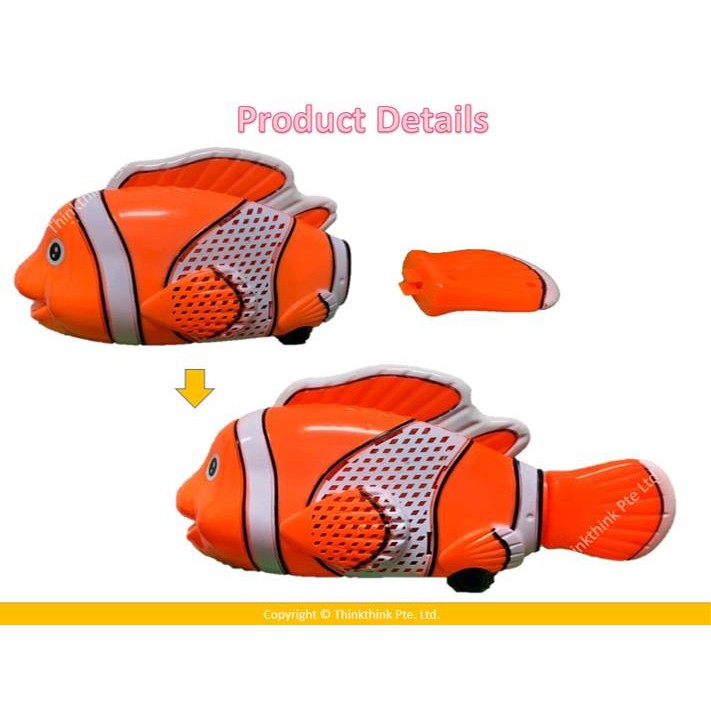 nemo battery operated fish