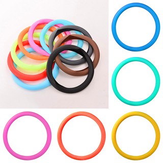 Muti Color Silicone Leather Texture Car Auto Steering Wheel Glove Cover Glow