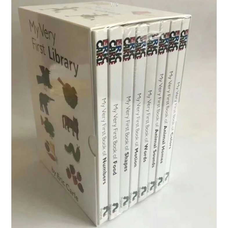 Eric Carle - My Very First Library 8 books set | Shopee Singapore