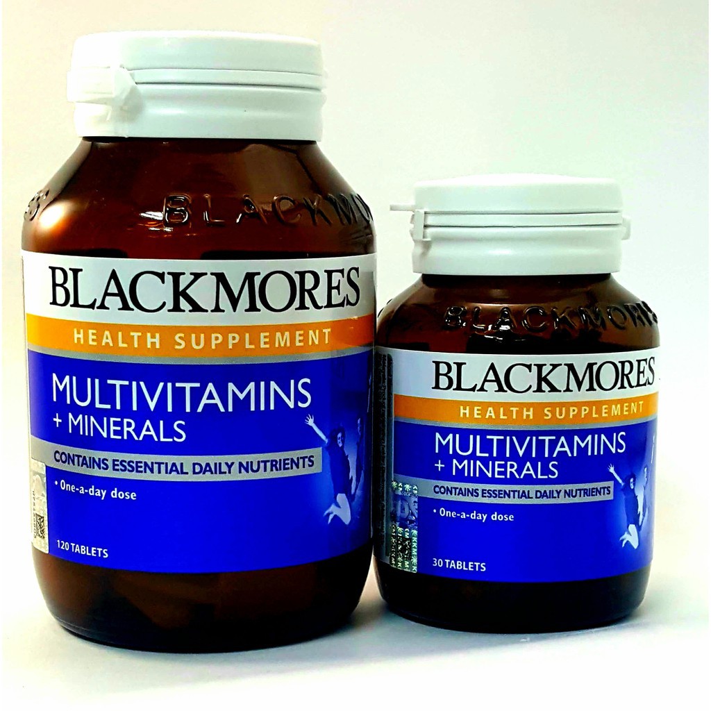 Blackmores Multivitamins + Minerals 120s + 30s (VALUE PACK) Shopee