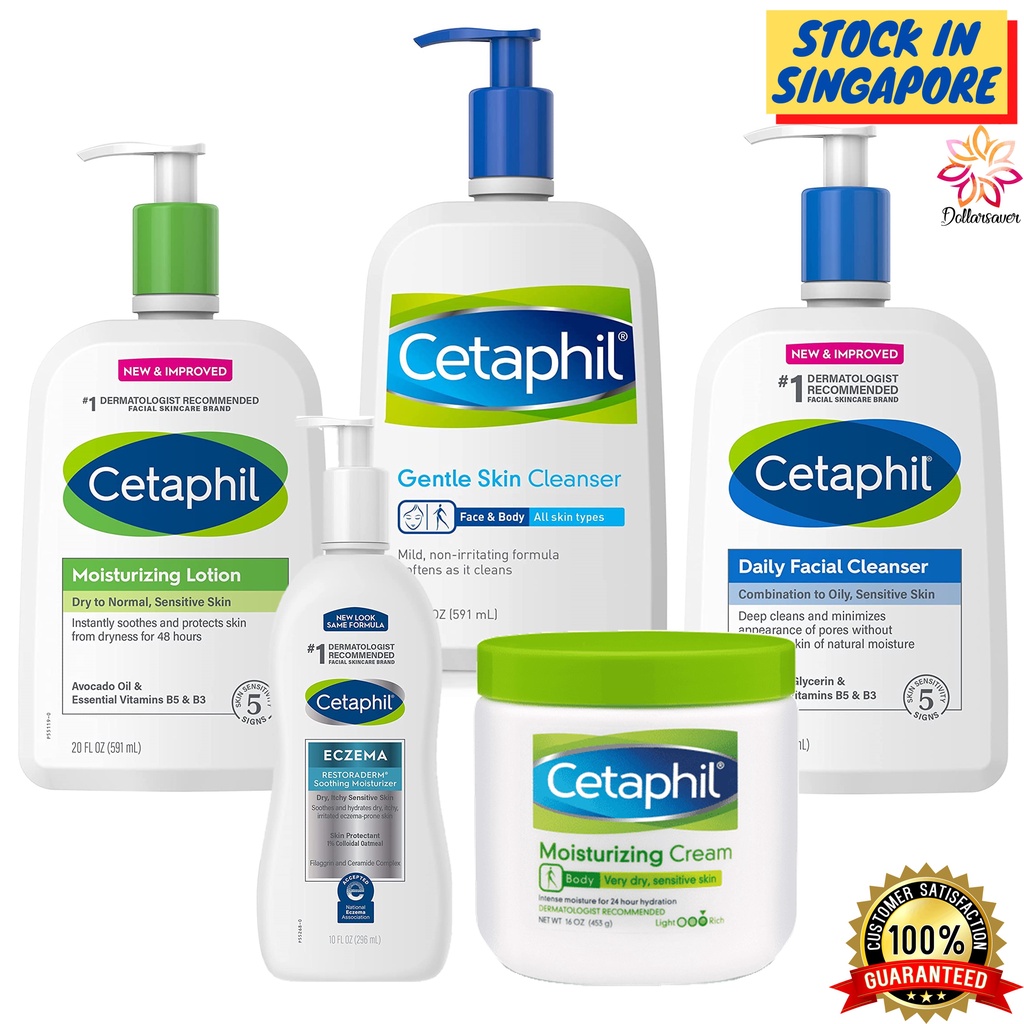 Cetaphil Moisturizing Cream / Lotion / Pro Eczema Soothing Moisturizer