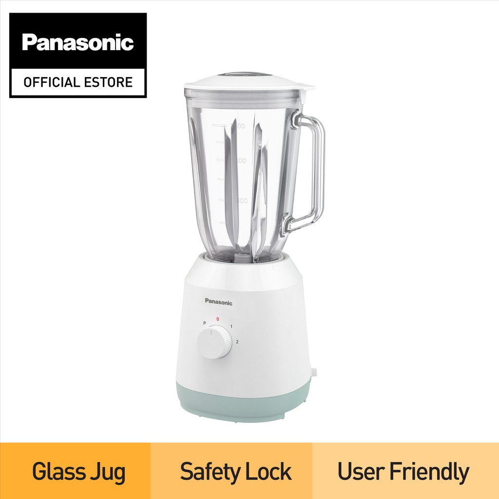 Panasonic 1 5l Glass Blender Mx Ex1561wsp Shopee Singapore