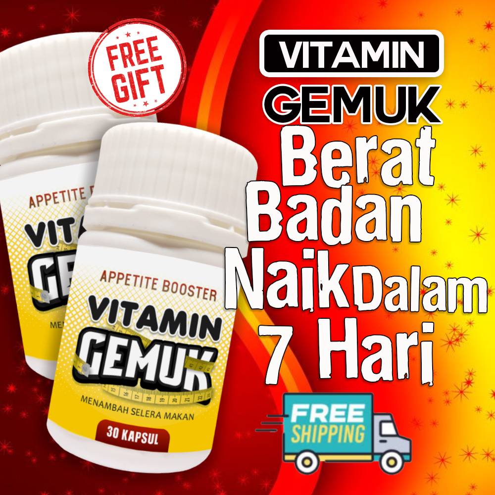 Gain Fat Weight Ubat Vitamin Fat Add Weight 100 Halal Herb Gift Shopee Singapore