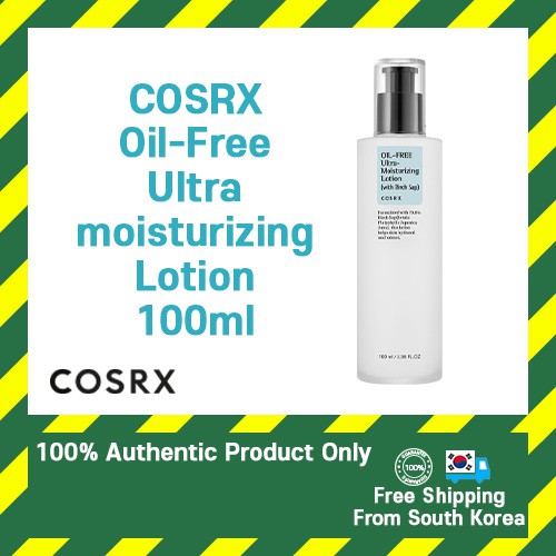 cosrx oil free ultra moisturizing lotion shopee