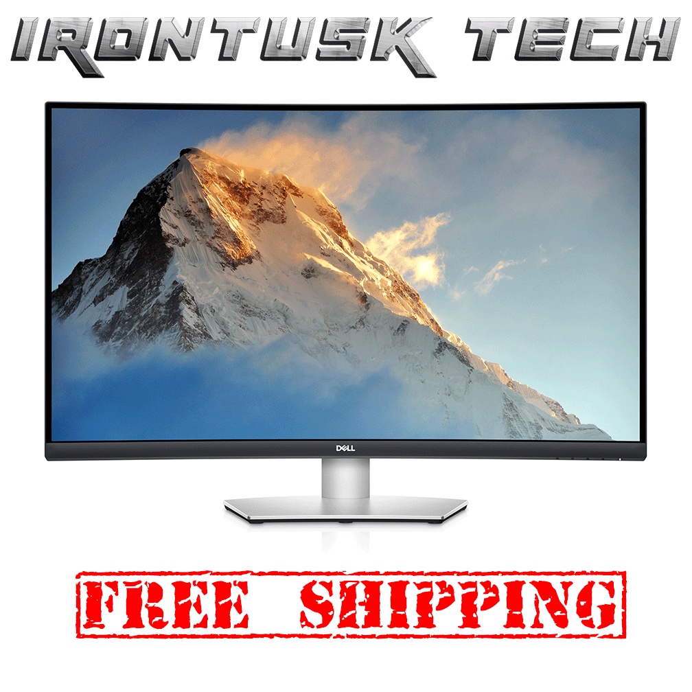 Dell S3221QS 32 inch Curved 4K UHD HDR Monitor Shopee Singapore
