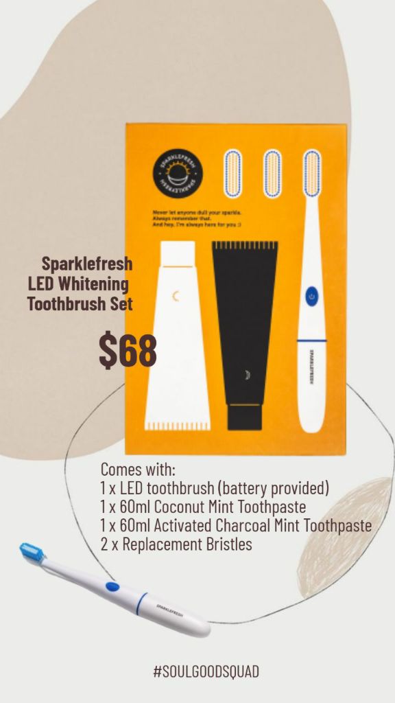 led whitening toothbrush