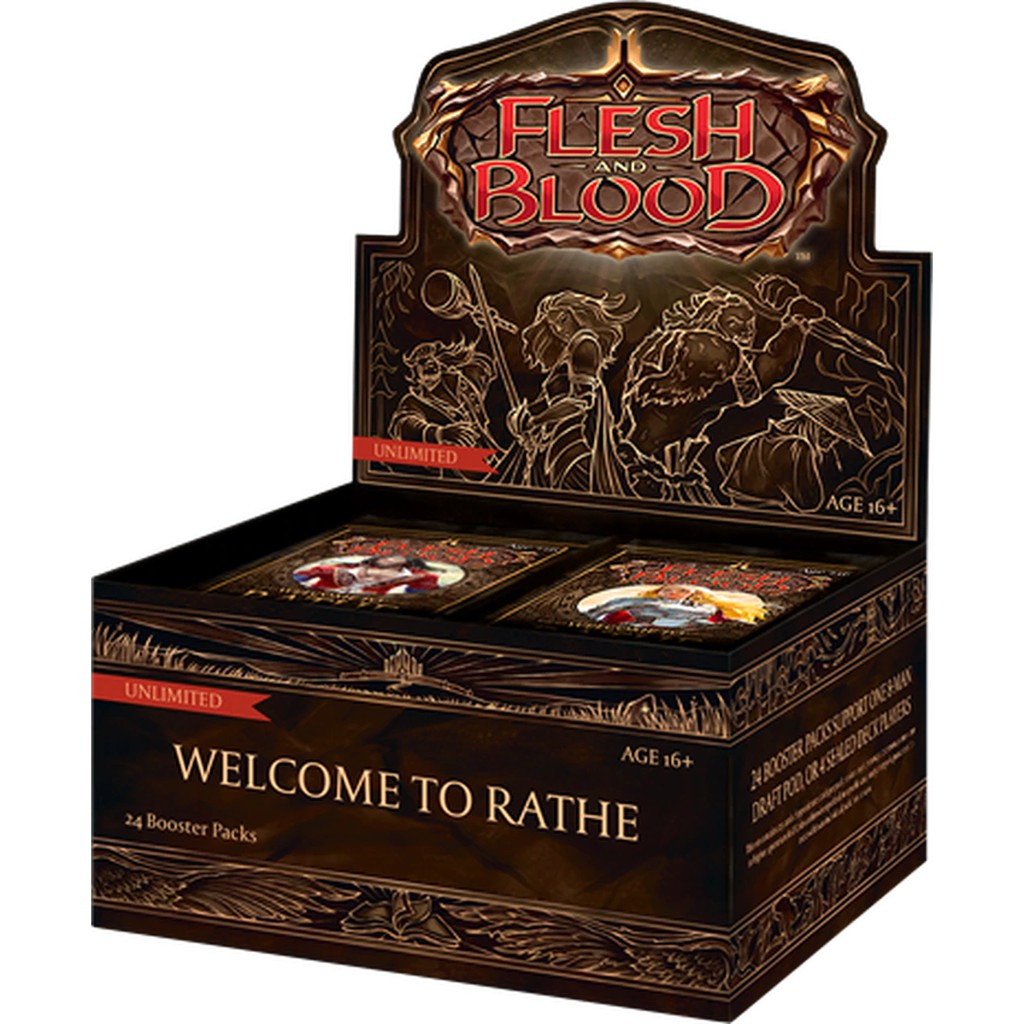 Flesh And Blood Welcome To Rathe Booster Box Unlimited Shopee Singapore