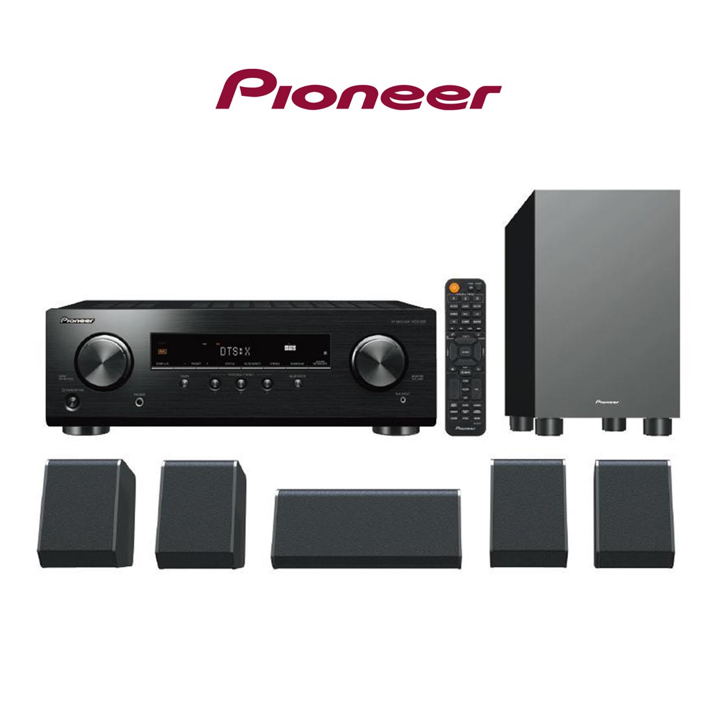 Pioneer HTP076 5.1 Channel Home Theater System (Black) Shopee Singapore