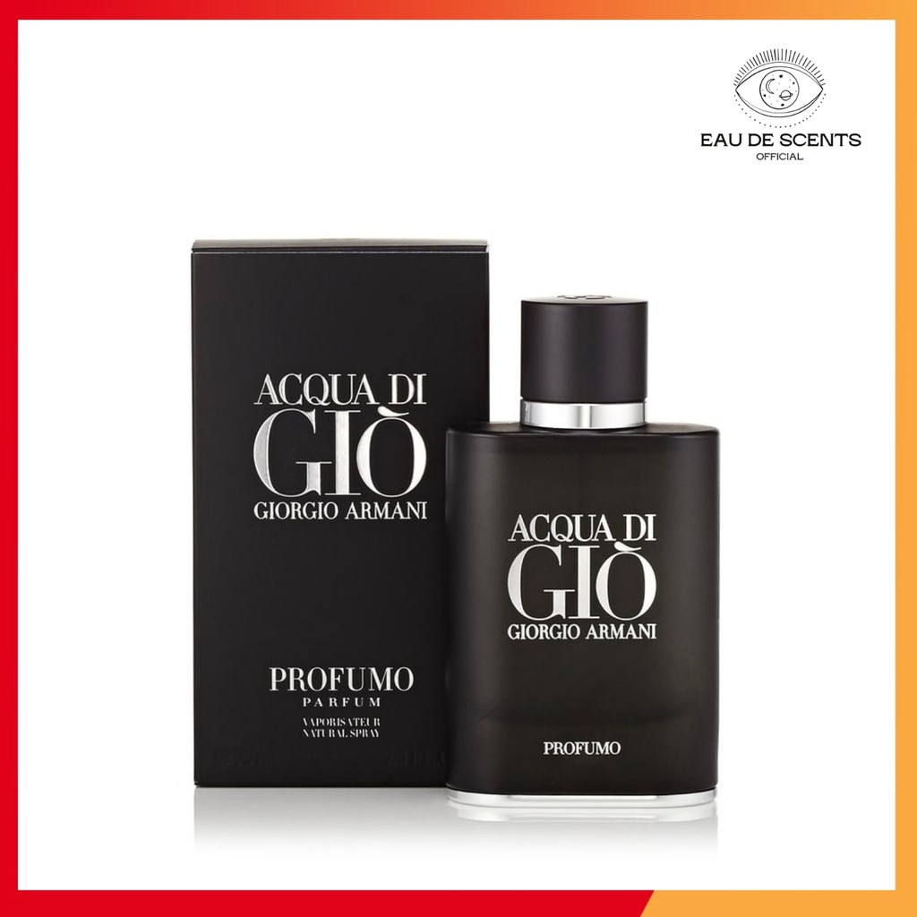 ACQUA DI GIO PROFUMO PARFUM TESTER 75ML GIORGIO ARMANI | Shopee Singapore