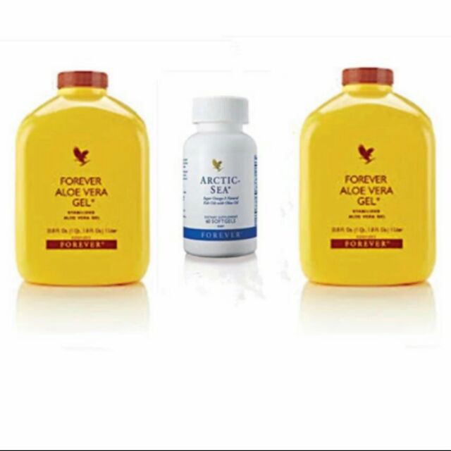 Forever Living Aloe Vera Gel X2 Arctic Sea X1 Shopee Singapore