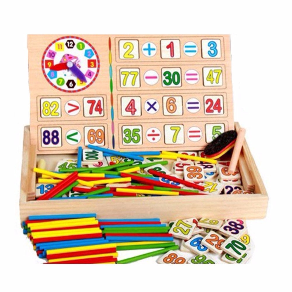 wooden stick building toys