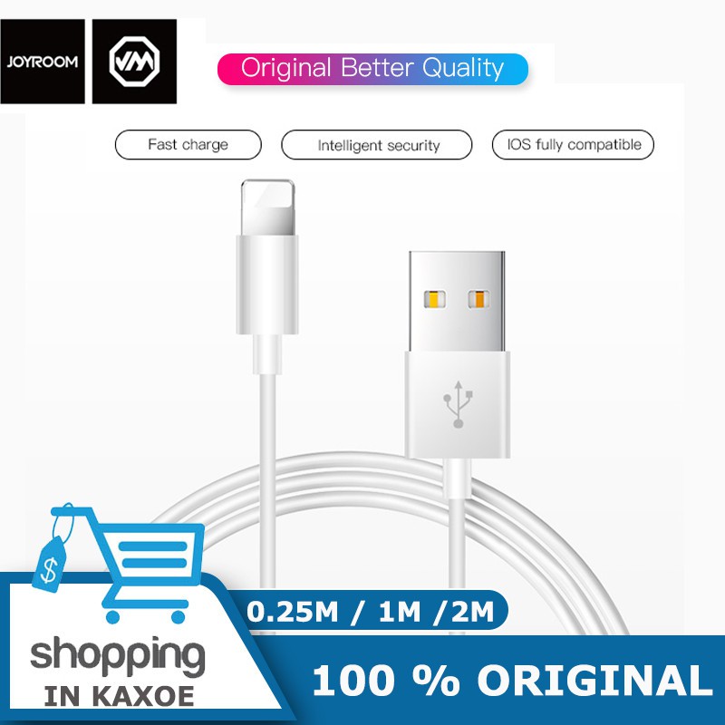 Joyroom 100 Original Iphone Cable 2a Fast Charging Cable For