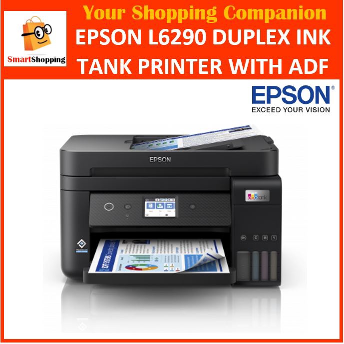 Epson EcoTank L6290 A4 Wi-Fi Duplex All-in-One Ink Tank Printer with ...