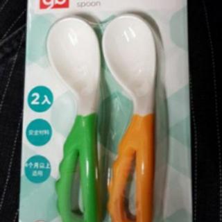 plastic baby spoon with loop handle