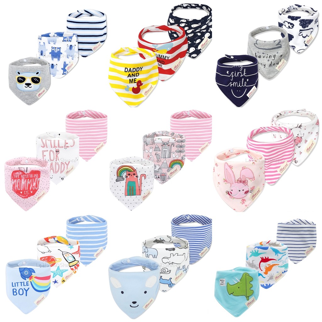 baby's first bibs set